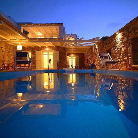 Allaya,Panormos Villa Private Pool Buitenkant foto