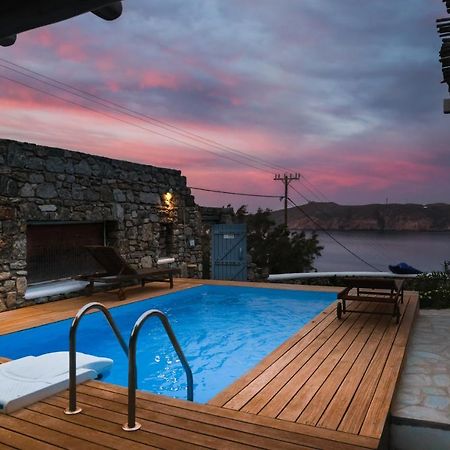 Allaya,Panormos Villa Private Pool Buitenkant foto