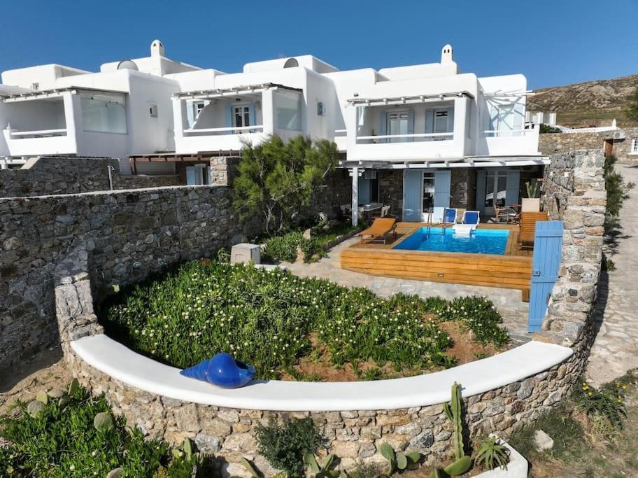 Allaya,Panormos Villa Private Pool Buitenkant foto