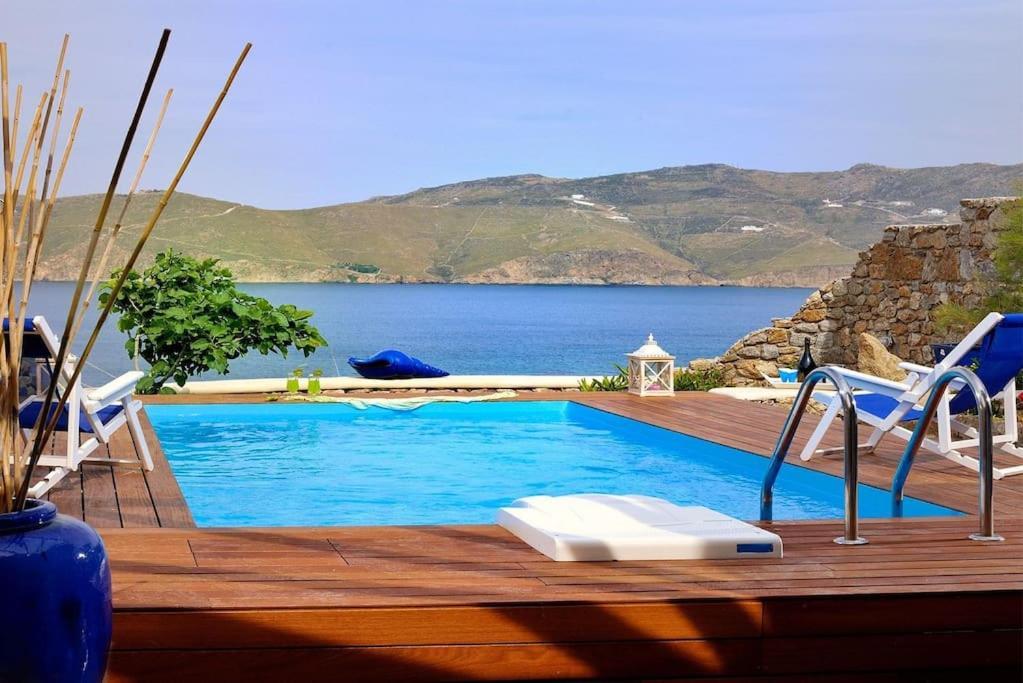 Allaya,Panormos Villa Private Pool Buitenkant foto