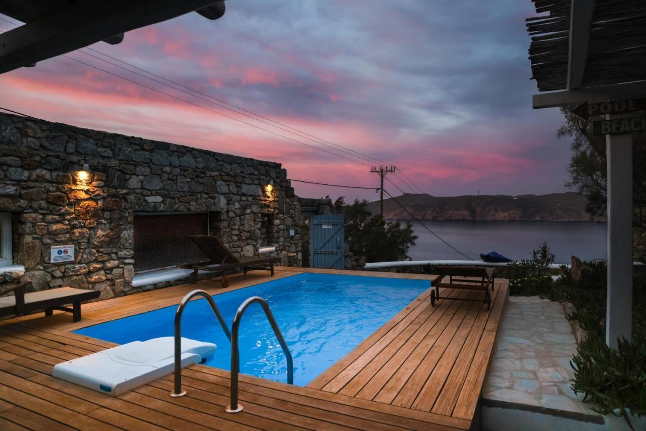 Allaya,Panormos Villa Private Pool Buitenkant foto